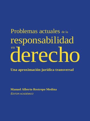 cover image of Problemas actuales de la responsabilidad en derecho